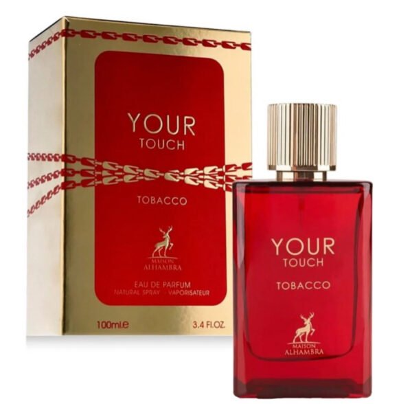 Maison Alhambra Your Touch Tobacco - aromatas artimas Armani Stronger With You Tobacco