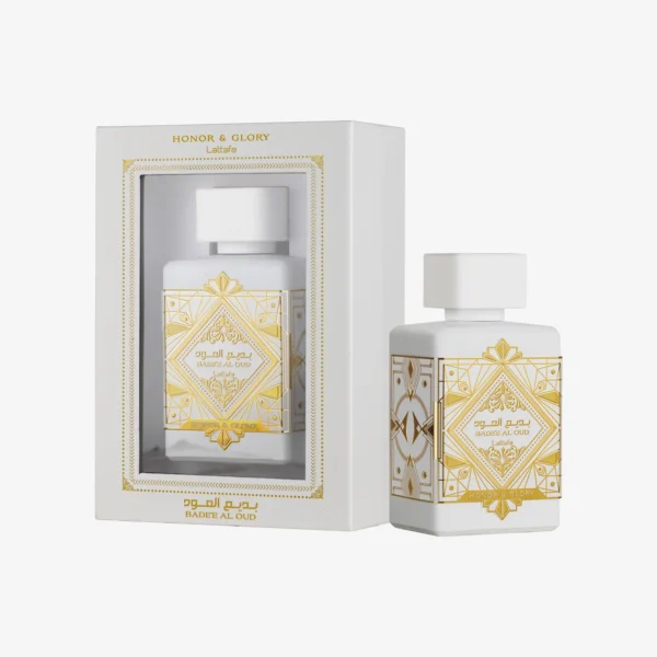 Lattafa Bade'e Al Oud Honor & Glory - aromatas artimas Initio Musk Therapy