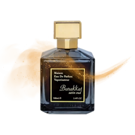 FW Barakkat Satin Oud - aromatas artimas MFK Oud Satin Mood