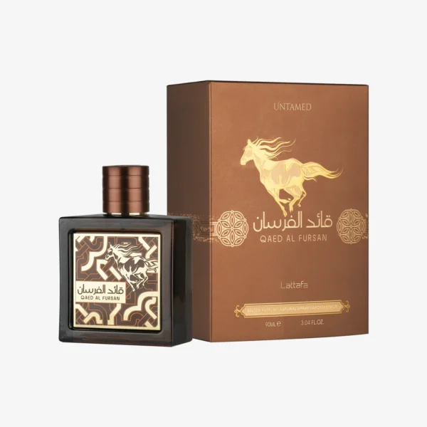 Lattafa Qaed Al Fursan Untamed - aromatas artimas Versace Eros Najim