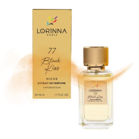 Lorinna 77 Black Kiss - aromatas artimas Byredo Black Saffron