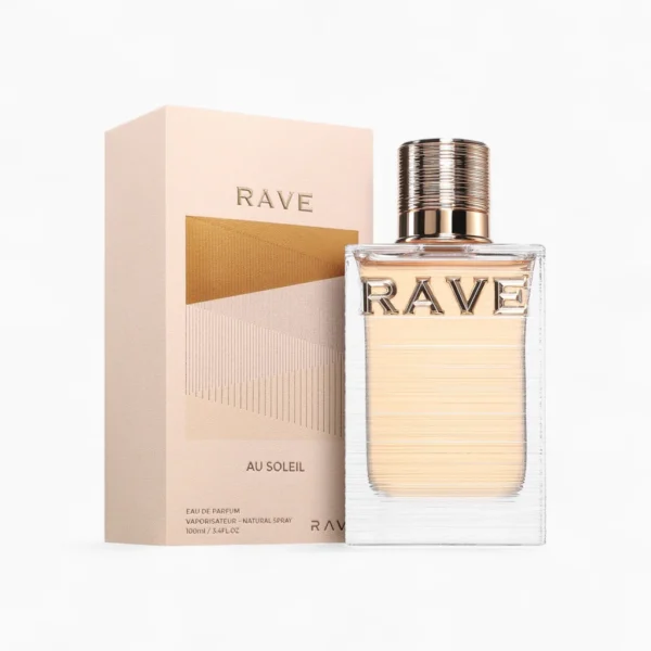 Lattafa Rave Au Soleil – aromatas artimas Versace Jasmin Au Soleil – pakuotė