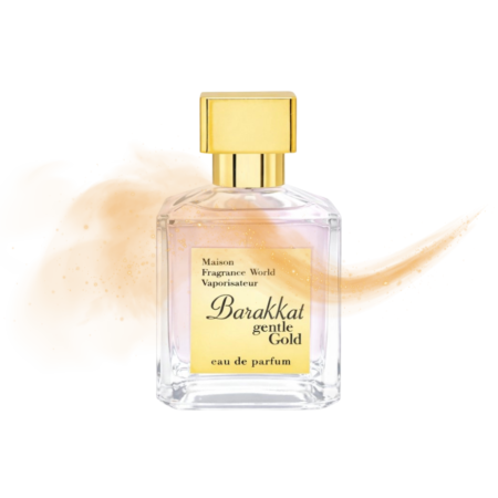 Fragrance World Barakkat Gentle Gold – aromatas artimas MFK Gentle Fluidity Gold – arabiški kvepalai moterims
