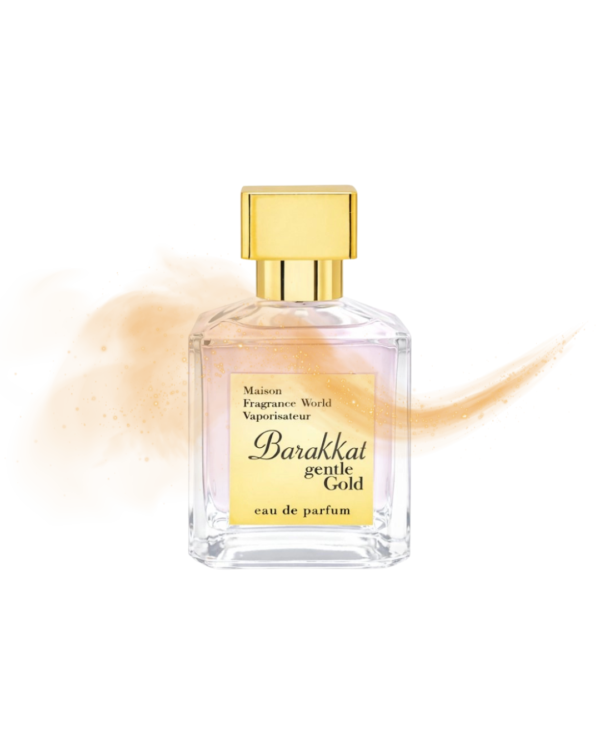 Fragrance World Barakkat Gentle Gold – aromatas artimas MFK Gentle Fluidity Gold – arabiški kvepalai moterims