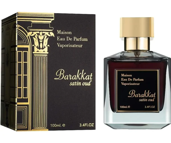 IMG_9637 Fragrance World Barakkat Satin Oud – aromatas artimas MFK Oud Satin Mood – pakuotė
